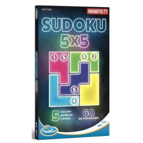 Sudoku 5x5 Magnetic, limba romana, Thinkfun