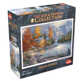 Puzzle 1000 piese, Chuck Pinson, Inspiratia luncilor primavara