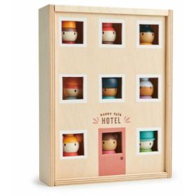 Set Oamenii din Hotelul Fericit Happy Folk Hotel, 9 piese