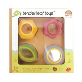 Tabla senzoriala cu efecte vizuale- Audio Sensory Tray, 5 piese