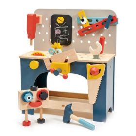 Masa de lucru, din lemn premium Tool Bench, 28 piese