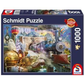 Puzzle 1000 piese, Aventura magica, Schmidt