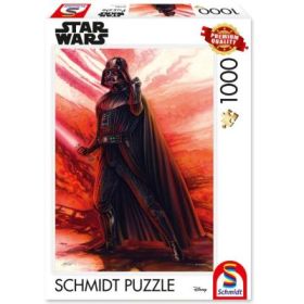Puzzle 1000 piese, Thomas Kinkade - Star Wars - Razboiul Stelelor - Sith, Schmidt