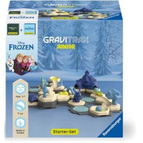 Joc de constructie, set de baza Gravitrax Junior + extensia Disney - Regatul de Gheata