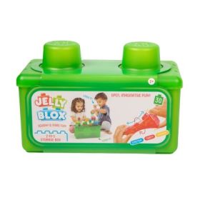 Jelly Blox Construieste si joaca-te, cutie depozitare, 30 piese