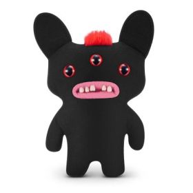 Fuggler Jucarie de plus, 23 cm Ciudateii cu par, Reeko Mohawk Black