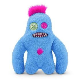 Fuggler Jucarie de plus, 23 cm, Ciudateii cu par, Sasquoosh Tuft, Blue