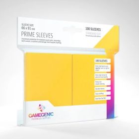 Gamegenic Sleeves - Folie protectie carti, galben