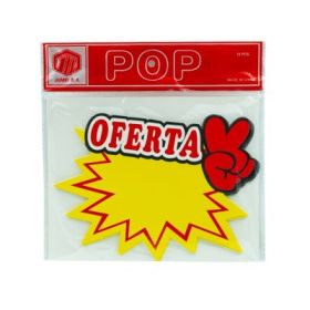 Semnalizare carton oferta CNX, 13x17cm, set 10 buc