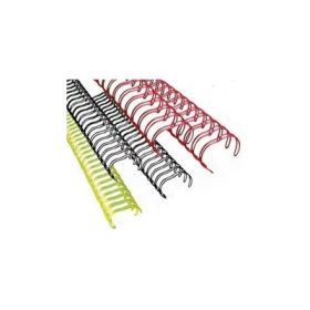 Spire metalice pentru indosariere CNX 3/8, 9. 5mm, pas 3: 1, negru