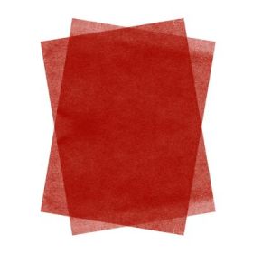 Hartie matase Colorarte, 66x50cm, rosu, set 100 coli