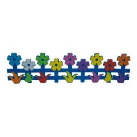 Forme decorative - hartie gumata - gard de flori, 50cm, 3mm, diverse culori, Colorarte