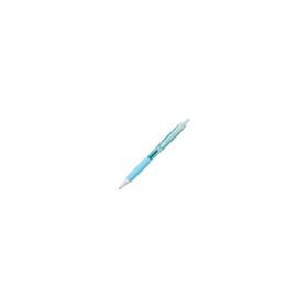 Pix Jetstream Uni-ball SXN-101FL, 0. 7mm, cu mecanism, grip cauciucat, scris albastru, corp bleu