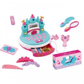 Set supermarket - casa de marcat electronica - accesorii fashion incluse, afisaj, MegaCreative 406147, 3+ ani