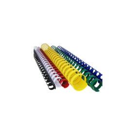 Inele plastic pentru indosariere Office Cover, 10mm, set 100 buc