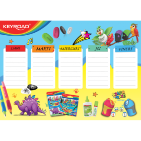 Orar scolar A5 Keyroad
