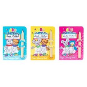 Set creatie carticica magica+creion 10 pagini, Scratchbook Trendhaus, 3 modele, CH31348