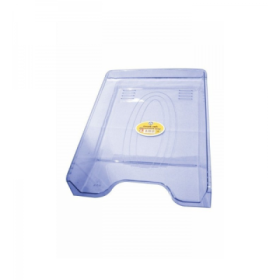 Tavita documente Ark 350, plastic, transparent albastru