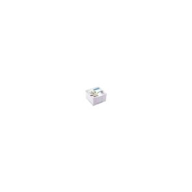 Cub hartie notes Ark 567-1, 500 coli, 85x85mm, alb, include suport plastic transparent