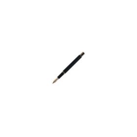 Stilou Cresco EXCLUSIVE S 830140, penita iridium, alimentare rezerve, corp metalic negru
