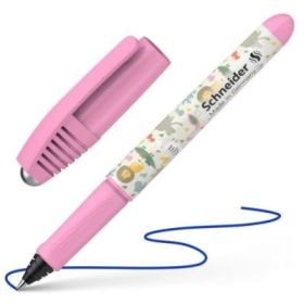 Roller Schneider Zippi ROG175 / 306762, 0. 8mm, scris albastru, roz, Fanny Safari