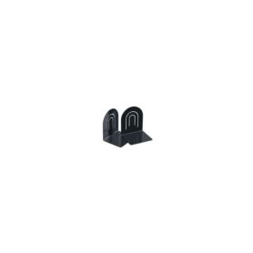 Suport carti/opritor Eagle 9354, 154x125x108mm, metalic, negru, set 2 buc