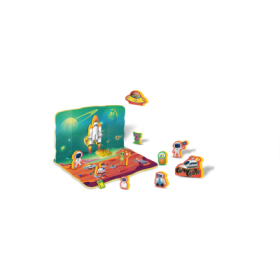PUZZLE DIN SPUMA EVA, SPATIUL COSMIC, 25 PIESE, PUEDO