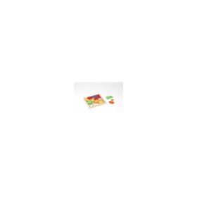 PUZZLE DIN LEMN CU FRUCTE, 12 PIESE