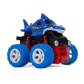 MASINA OFF-ROAD 4X4, 360 DE GRADE, 10. 8CM, ALBASTRA, MOMKI