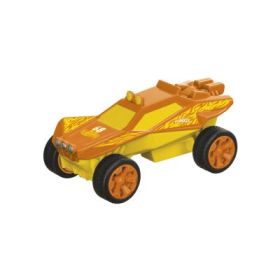MASINA PULL&amp;BACK, SANDIVORE, PORTOCALIU, HOT WHEELS
