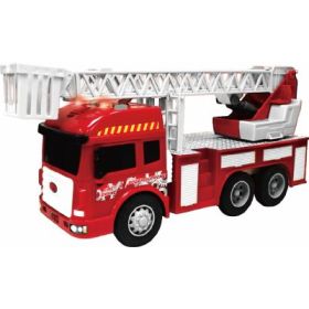 VEHICULE CU LUMINI, SUNETE SI FRICTIUNE, SCARA 1/14, 28. 5CM, AUTOSPECIALA ROSIE