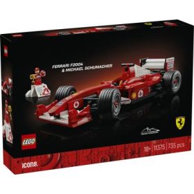 LEGO Icons (Creator Expert).Ferrari F2004 si Michael Schumacher 11375, 735 piese
