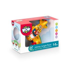 Jucarie pentru copii Avion cu elice, Johnny Jungle Plane, WOW Toys