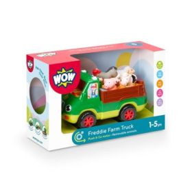 Jucarie pentru copii Camion de ferma, Freddie Farm Truck, WOW Toys