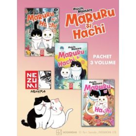 Pachet Maruru si Hachi. Pisicile hoinare 3 volume - Yuri Sonoda