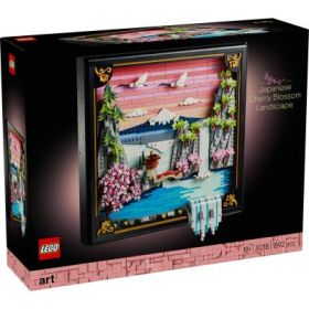 LEGO Art. Peisaj cu flori de cires japonez 31218, 1892 piese