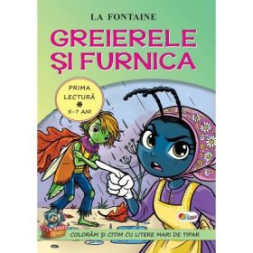 Prima lectura. Greierele si furnica - La Fontaine