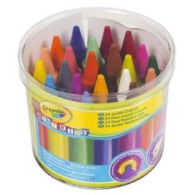 Set Creioane Cerate Jumbo, Crayola, 24 buc, multicolor