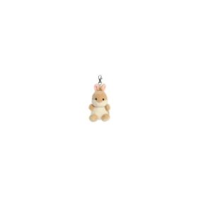 Aurora Palm Pals, jucarie de plus tip breloc, Iepuras, 10 cm
