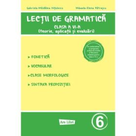 Lectii de gramatica clasa a 6-a - Mihaela-Elena Patrascu
