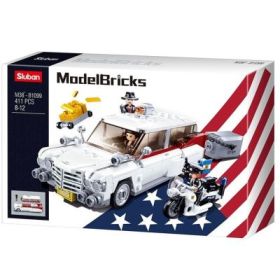 Set de constructie Machete, 411 piese, Jaful - Sluban