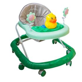 Premergator cu jucarii, verde
