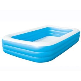 Piscina gonflabila 262x175x60 cm