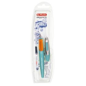 Stilou My. Pen penita M turcoaz/orange - blister