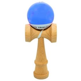 Kendama din lemn PKU, bleu