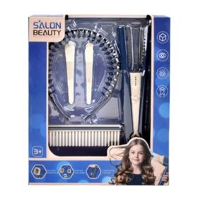 Accesorii frumusete, Placa de par + accesorii, 5 piese/set