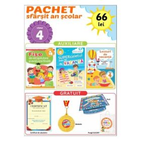 Pachet PROMO sfarsit de an scolar clasa a 4-a