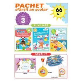 Pachet PROMO sfarsit de an scolar clasa a 3-a