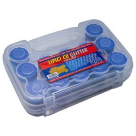 Lipici cu glitter, 15g, 12 buc/set, NEBO