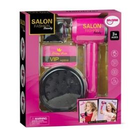 Accesorii frumusete Uscator de par cu baterii + accesorii, 4 piese/set